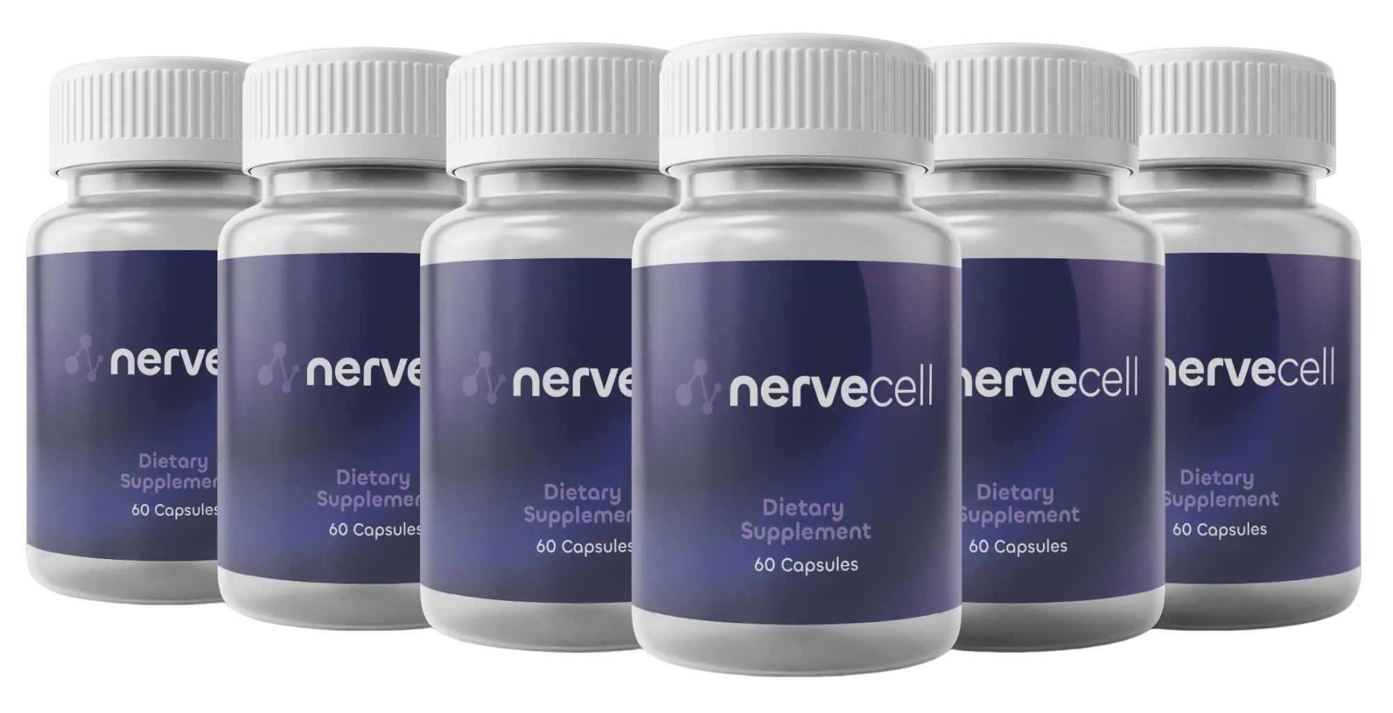 NerveCell 6-bottle package - 180-day supply with two free digital bonuses